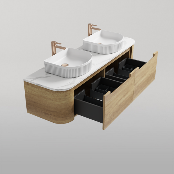 Aulic Carita 750mm Wall Hung Vanity
