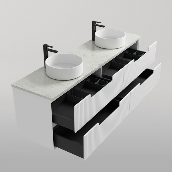 Aulic Flauto 750mm Wall Hung Vanity
