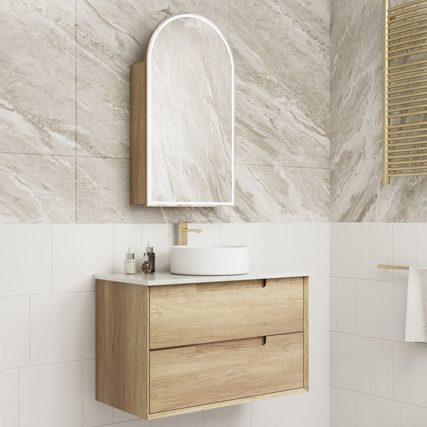 Aulic Moreno 900mm Wall Hung Vanity