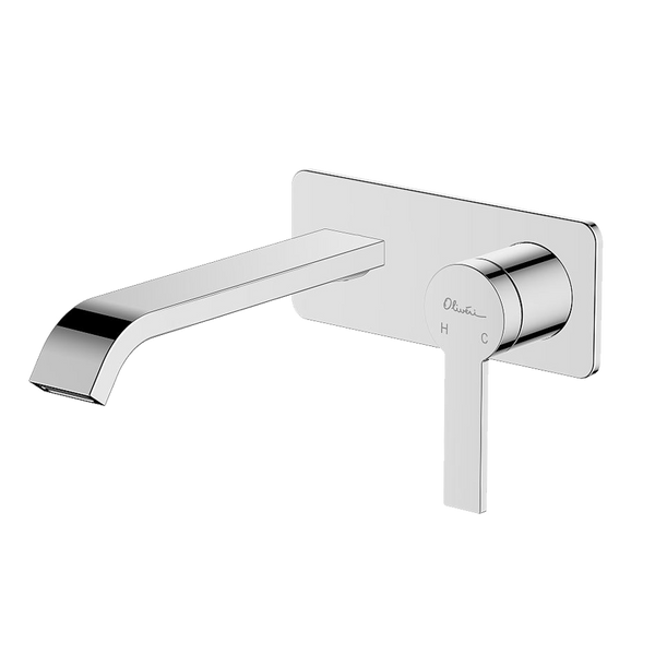 Oliveri Barcelona Wall Mixer Set Chrome