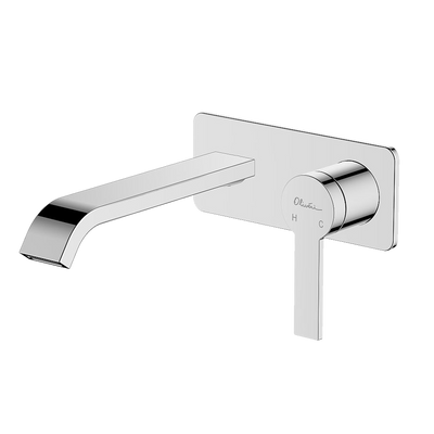 Oliveri Barcelona Wall Mixer Set Chrome