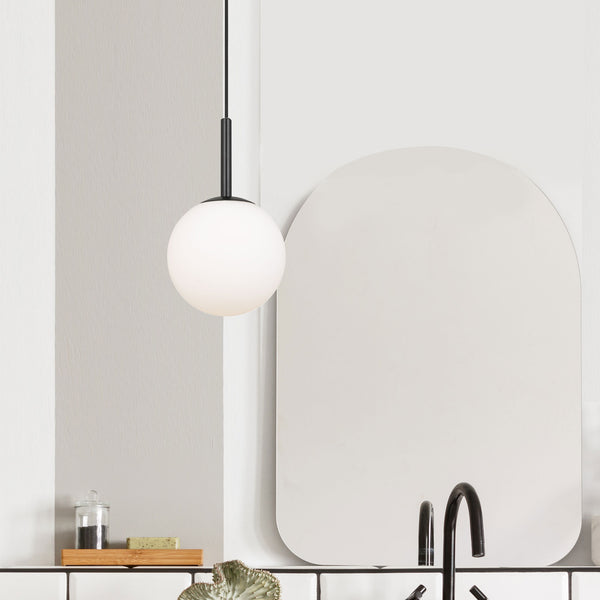 Telbix Bally 8 Pendant Black