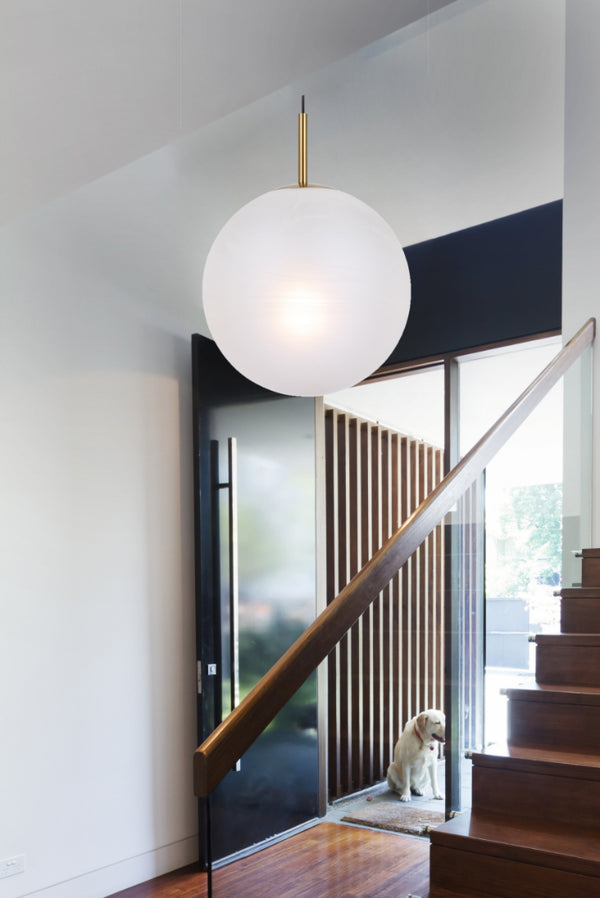 Telbix Bally 16 Pendant Antique Gold Alabastro