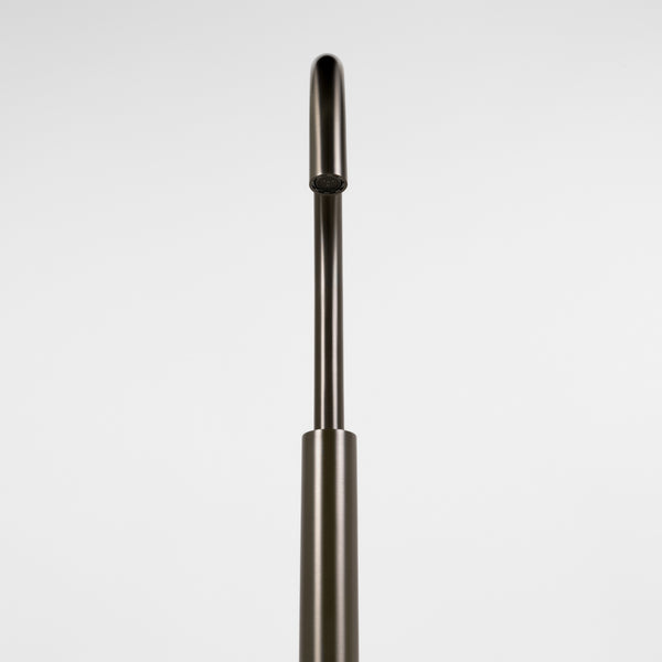 Alma Mira Freestanding Floor Spout Brushed Gunmetal