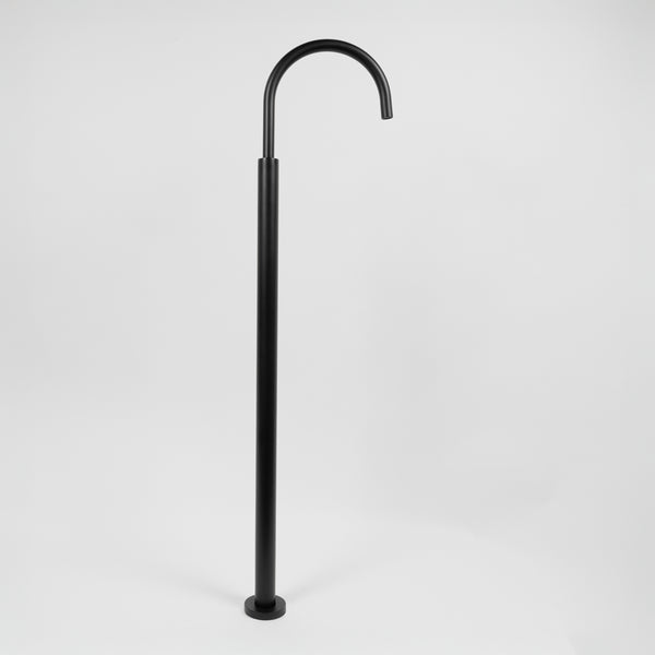 Alma Mira Freestanding Floor Spout Matte Black