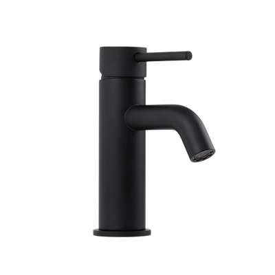 Mira Matte Black Short Basin Mixer