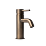 Alma Mira Brushed Vintage Antique Brass Short Basin Mixer