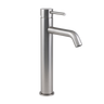 Alma Mira Brushed Nickel Tall Basin Mixer