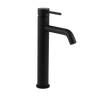 Alma Mira Matte Black Tall Basin Mixer