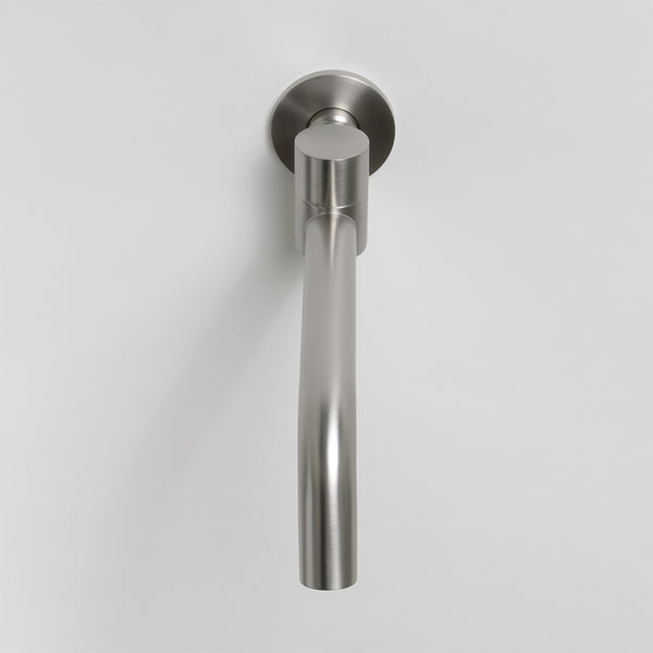 Alma Mira Brushed Nickel Swivel Wall Spout