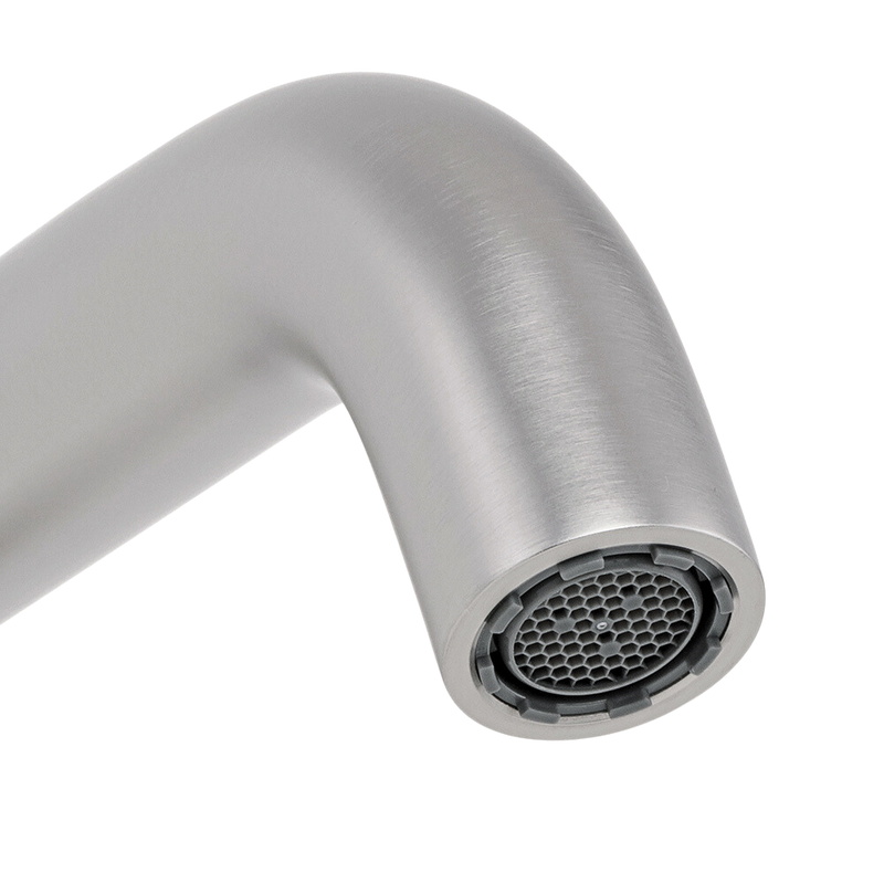 Mira Brushed Nickel Wall Spout