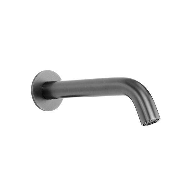 Alma Mira Brushed Gunmetal Wall Spout