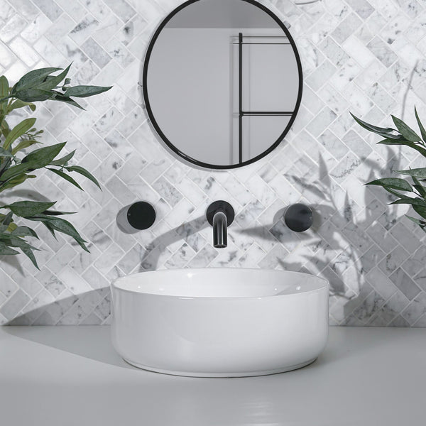 Alma Mira Brushed Gunmetal Wall Spout