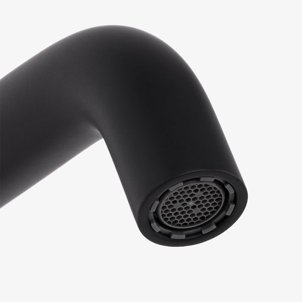 Alma Mira Matte Black Wall Spout