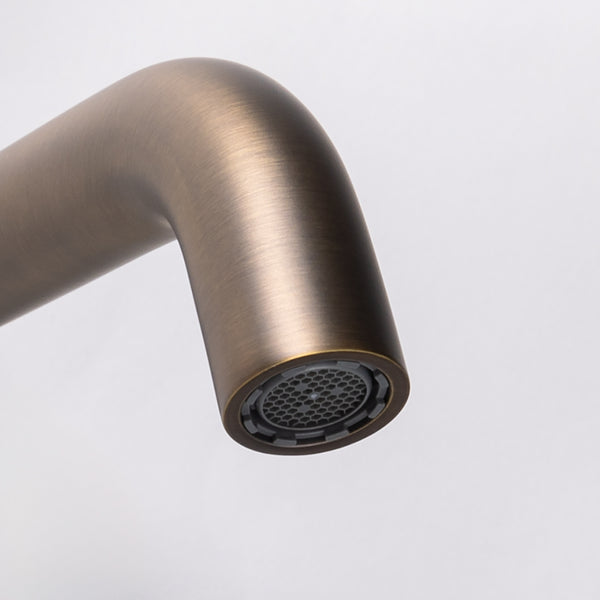 Alma Mira Brushed Vintage Antique Brass Wall Spout