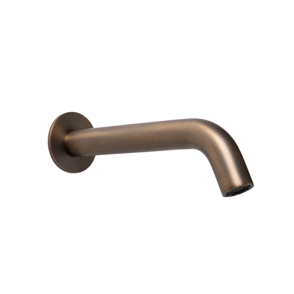 Alma Mira Brushed Vintage Antique Brass Wall Spout