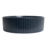 Alma Camilla Fluted Matte Blue Basin