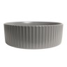 Alma Camilla Fluted Matte Grey Basin