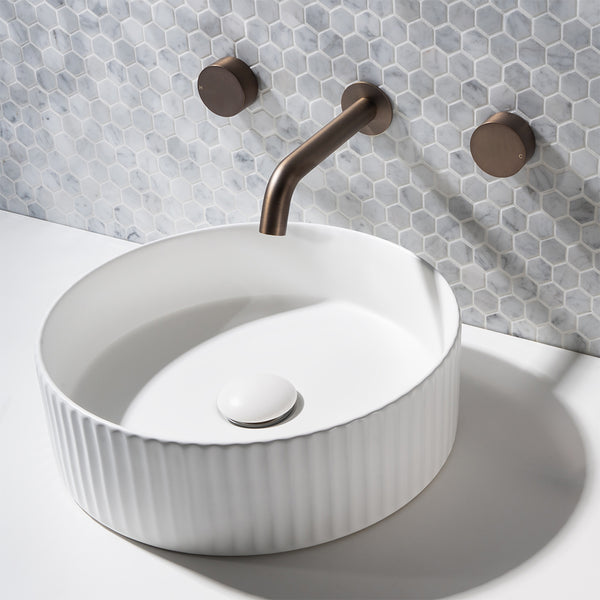 Alma Simon Brushed Vintage Antique Brass Simple Circle Handles