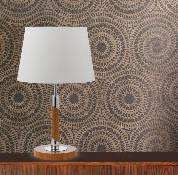 Telbix Belmore Table Lamp Teak Light