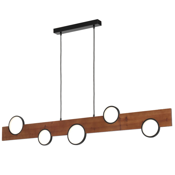 Telbix Bergen Pendant Walnut