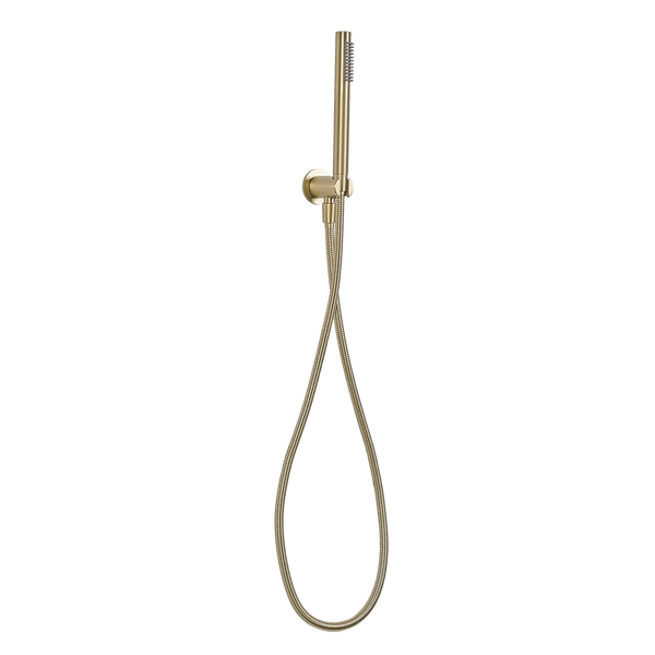 Alma Mira Brushed Brass Gold Hand Shower and Hose