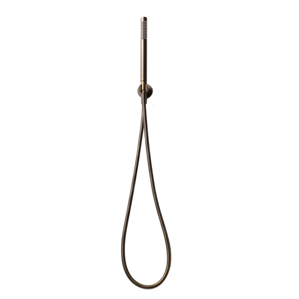 Alma Mira Brushed Vintage Antique Brass Hand Shower and Hose