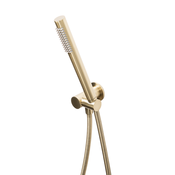 Alma Roni Hand Shower on Swivel Holder Brushed Brass Gold