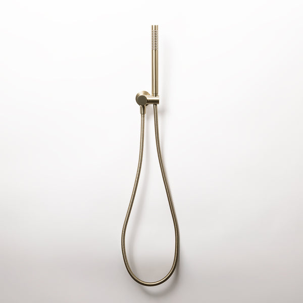 Alma Roni Hand Shower on Swivel Holder Brushed Brass Gold