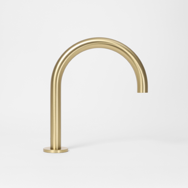 Alma Grace Swivel Hob Spout 247mm Brushed Brass Gold