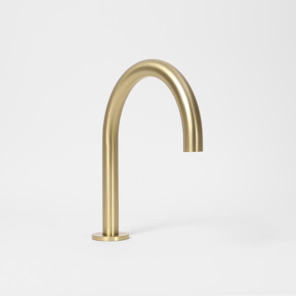 Alma Grace Swivel Hob Spout 247mm Brushed Brass Gold