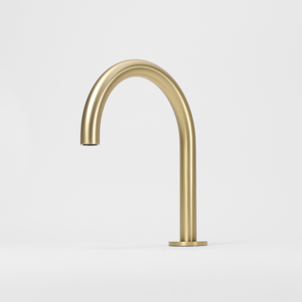 Alma Grace Swivel Hob Spout 247mm Brushed Brass Gold