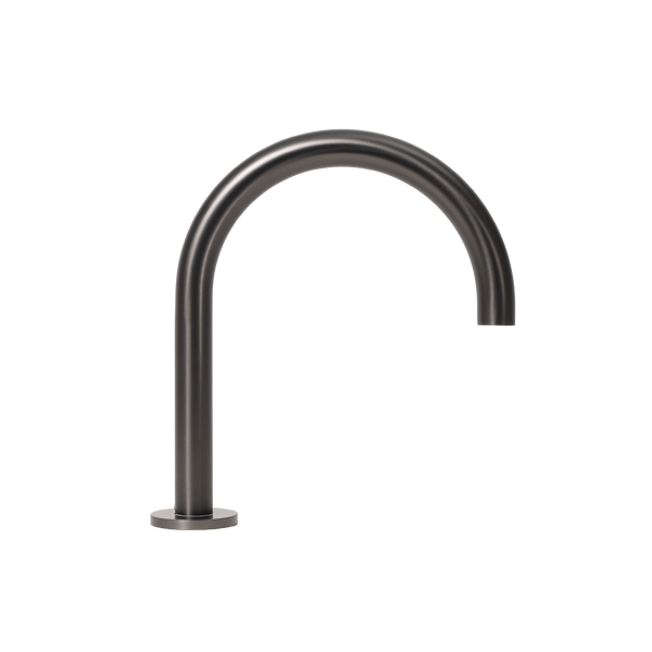 Alma Grace Swivel Hob Spout 247mm Brushed Gunmetal