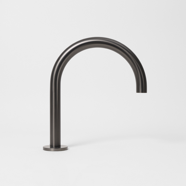 Alma Grace Swivel Hob Spout 247mm Brushed Gunmetal