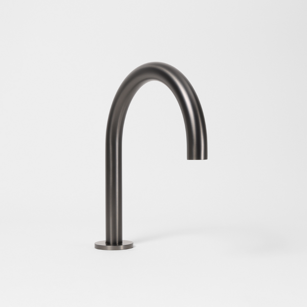 Alma Grace Swivel Hob Spout 247mm Brushed Gunmetal