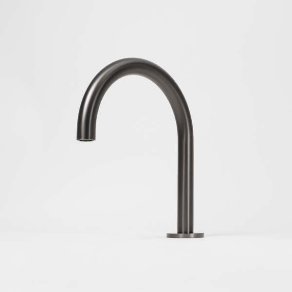 Alma Grace Swivel Hob Spout 247mm Brushed Gunmetal