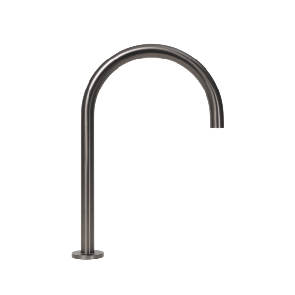 Alma Henry Swivel Hob Spout 363mm Brushed Gunmetal