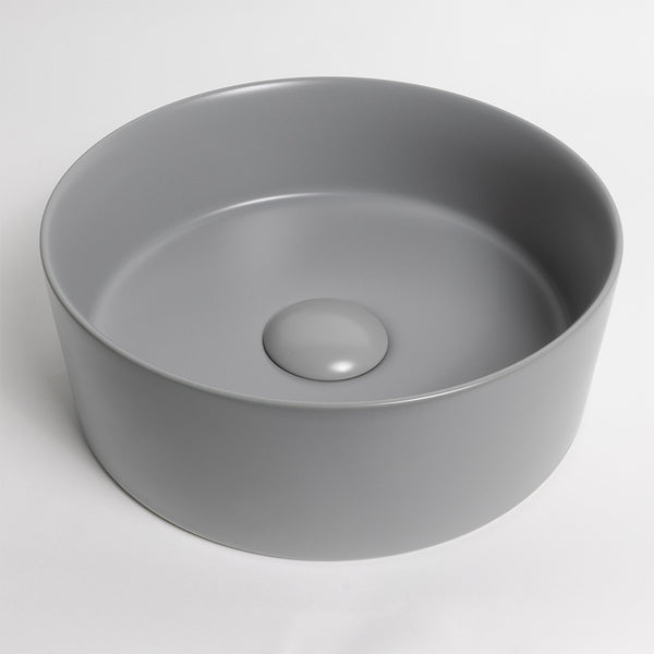 Alma 32mm Matte Grey Ceramic Pop Up Waste