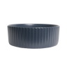 Alma Lula Mini Fluted Matte Blue Basin