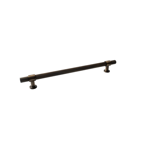 Momo Handles Belgravia Knurled Solid Brass Entrance Pull Handle Bronze