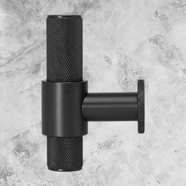 Momo Handles Belgravia Large Wall Hook Matte Black