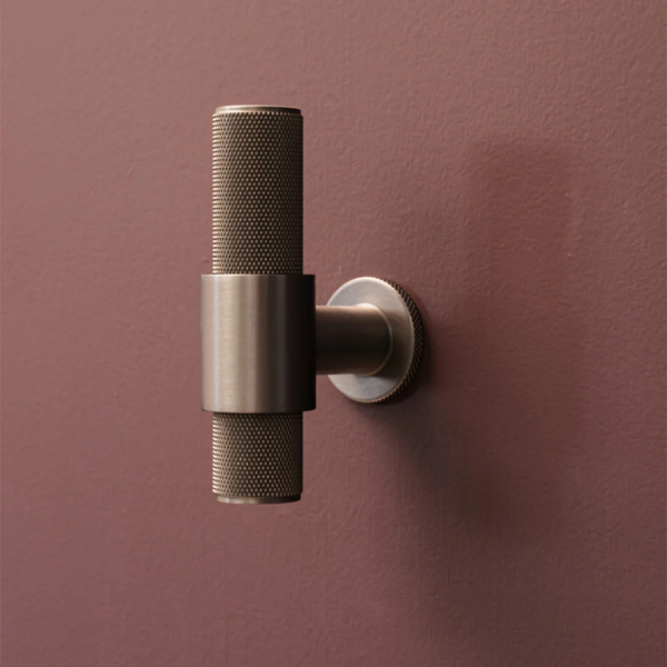 Momo Handles Belgravia Small Wall Hook Dull Brushed Nickel