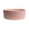 Alma Lula Mini Fluted Matte Pink Basin