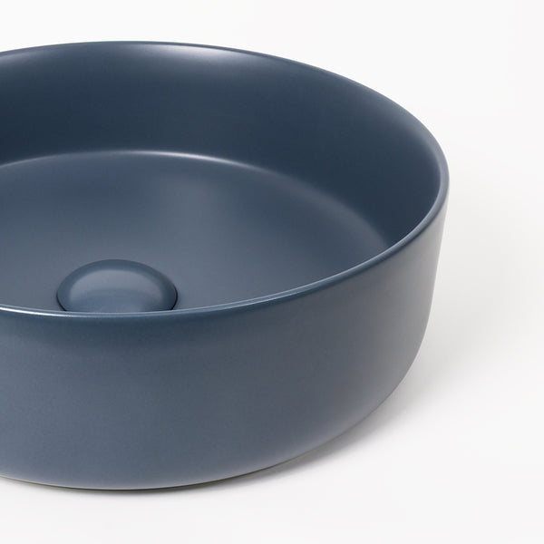 Alma Nashi Matte Blue Circle Basin