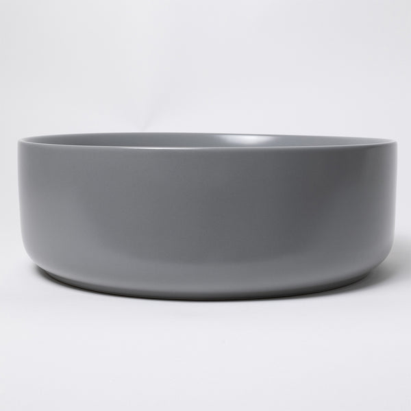 Alma Nashi Matte Grey Circle Basin