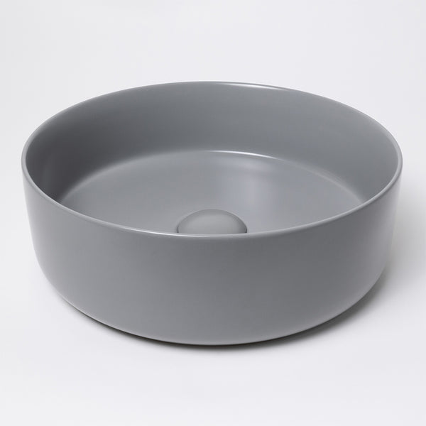 Alma Nashi Matte Grey Circle Basin