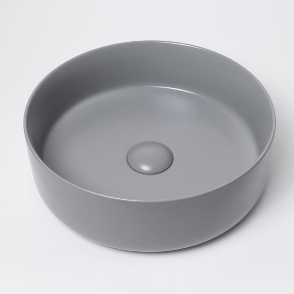 Alma Nashi Matte Grey Circle Basin