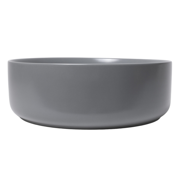 Alma Nashi Matte Grey Circle Basin