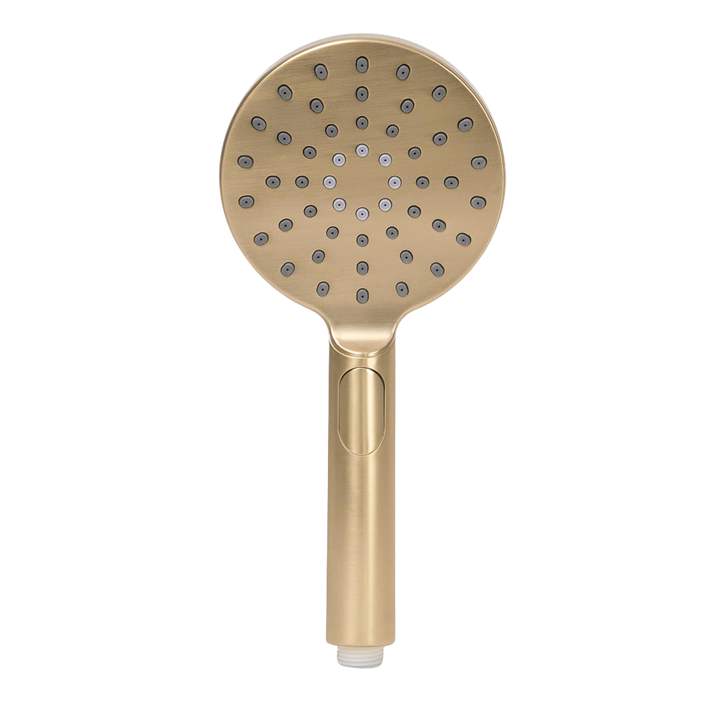 Enjoy a soothing and refreshing shower with the Mira Round Handheld Shower Head Piece. Designed with a 3-function spray option, it lets you easily switch between a gentle rain shower, an invigorating massage spray, or a combination of both for a personalised experience. Specifications and Features: 3-function sprayStan