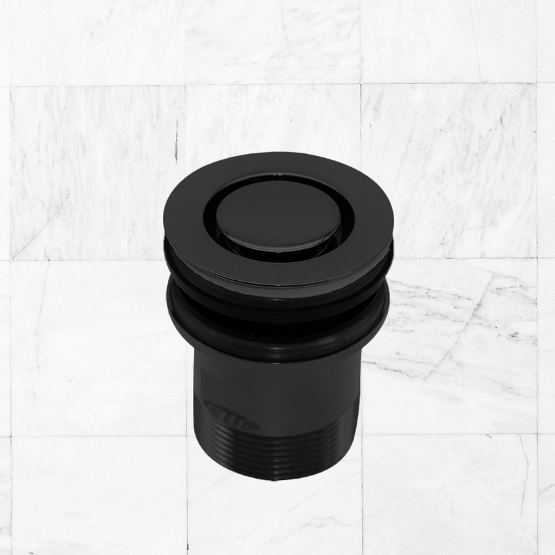 Art Australia Black 40mm Bath Pop Down Waste No Overflow – Buildmat